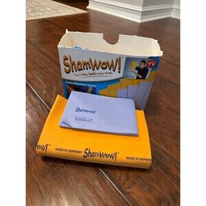 ShamWow Super Absorbent Towels – 2 Piece Set (Large + Small) Made in Germany